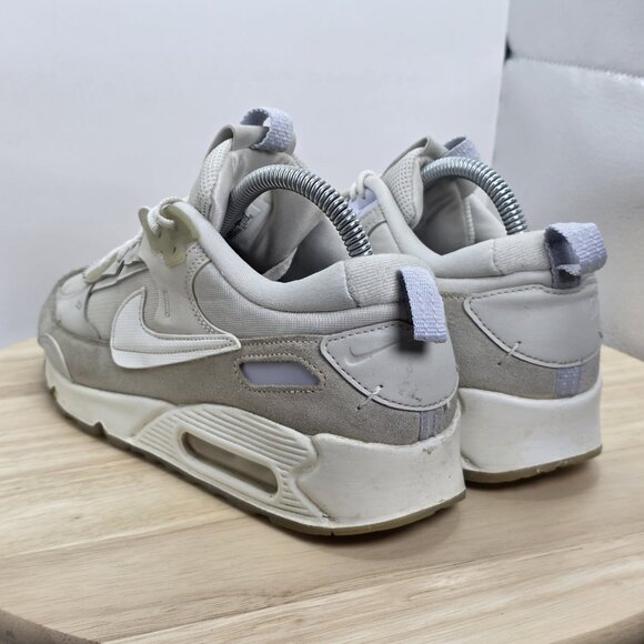 Size 8.5W Nike Air Max 90 Futura ‘White Light Bone’ DM9922-102 - Picture 7 of 9